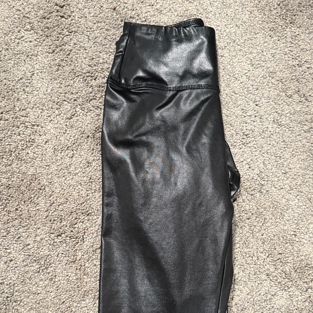 Wild Fable Shiny Black Leggings